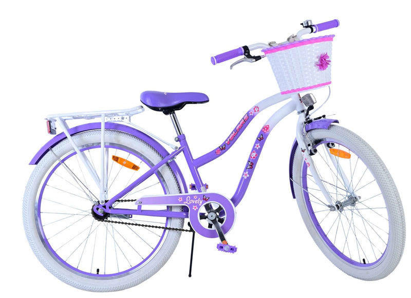 Load image into Gallery viewer, Volare lovely kinderfiets - meisjes - 24 inch - paars
