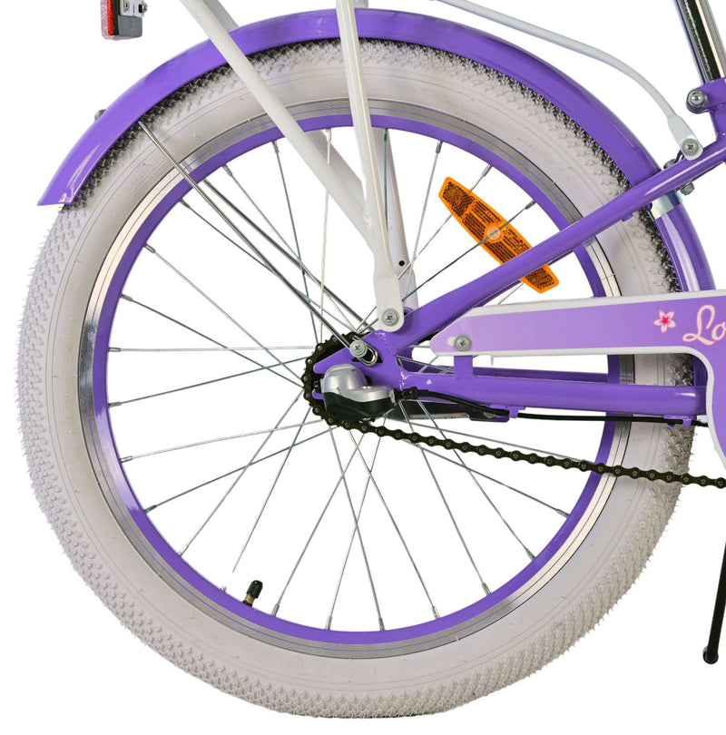 Load image into Gallery viewer, Volare lovely kinderfiets - meisjes - 20 inch - paars - 3 versnellingen
