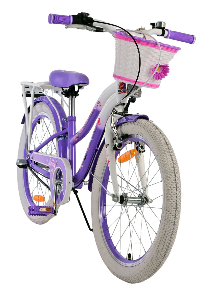 Load image into Gallery viewer, Volare lovely kinderfiets - meisjes - 20 inch - paars - 3 versnellingen
