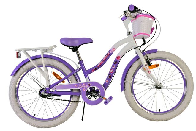 Load image into Gallery viewer, Volare lovely kinderfiets - meisjes - 20 inch - paars - 3 versnellingen

