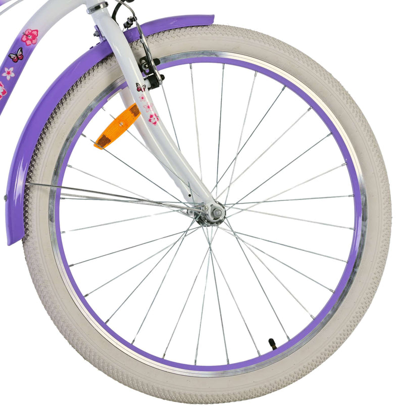 Load image into Gallery viewer, Volare lovely kinderfiets - meisjes - 26 inch - paars - twee handremmen
