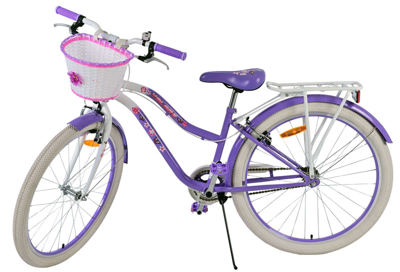 Load image into Gallery viewer, Volare lovely kinderfiets - meisjes - 26 inch - paars - twee handremmen
