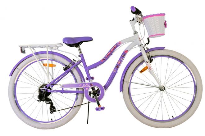Load image into Gallery viewer, Volare lovely kinderfiets - meisjes - 26 inch - paars - 7 speed
