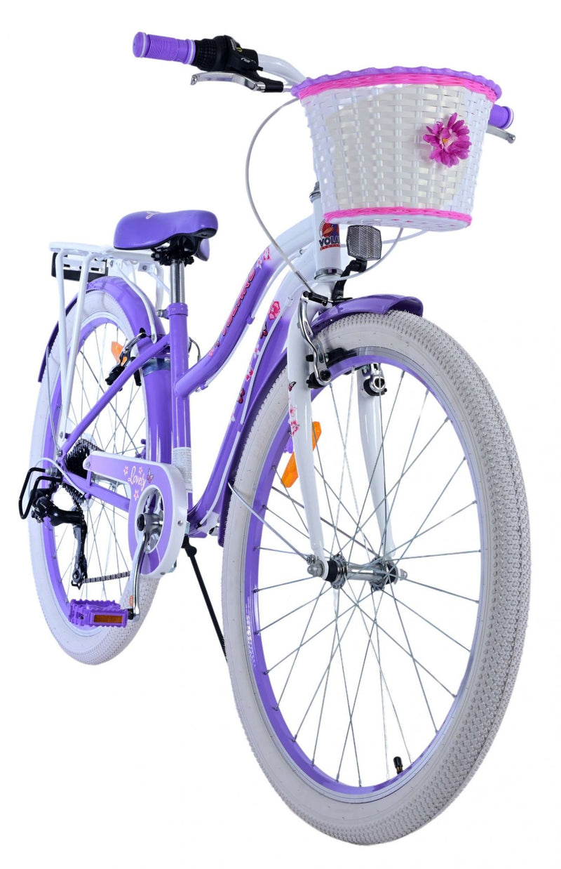 Load image into Gallery viewer, Volare lovely kinderfiets - meisjes - 26 inch - paars - 7 speed

