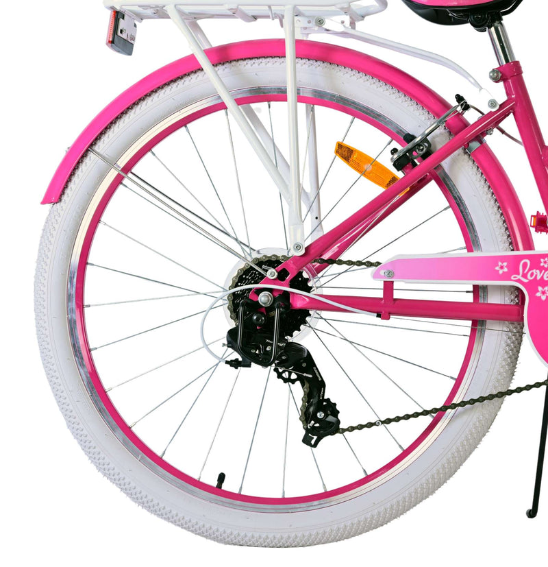 Load image into Gallery viewer, Volare lovely kinderfiets - meisjes - 26 inch - roze - 7 speed
