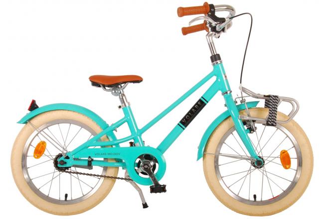 Volare Melody Kinderfiets - Meisjes - 16 inch - Turquoise - Prime Collection