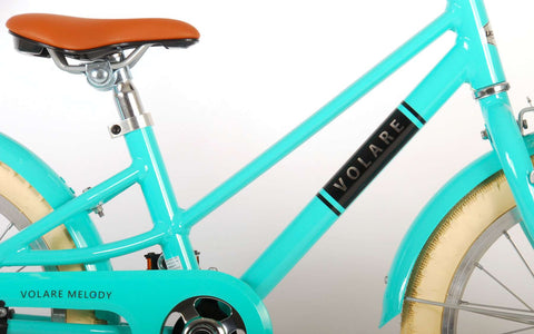 Volare Melody Kinderfiets - Meisjes - 16 inch - Turquoise - Prime Collection