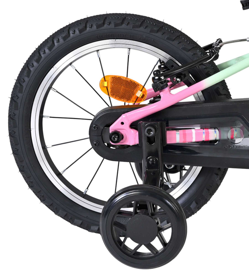 Chargez l'image dans la visionneuse de la galerie, Volare milano kinderfiets - meisjes - 14 inch - mintgroen - twee handremmen

