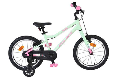 Volare milano kinderfiets - meisjes- 16 inch - mintgroen - twee handremmen