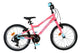 Volare milano kinderfiets - meisjes - 18 inch - roze - 6 speed - twee handremmen