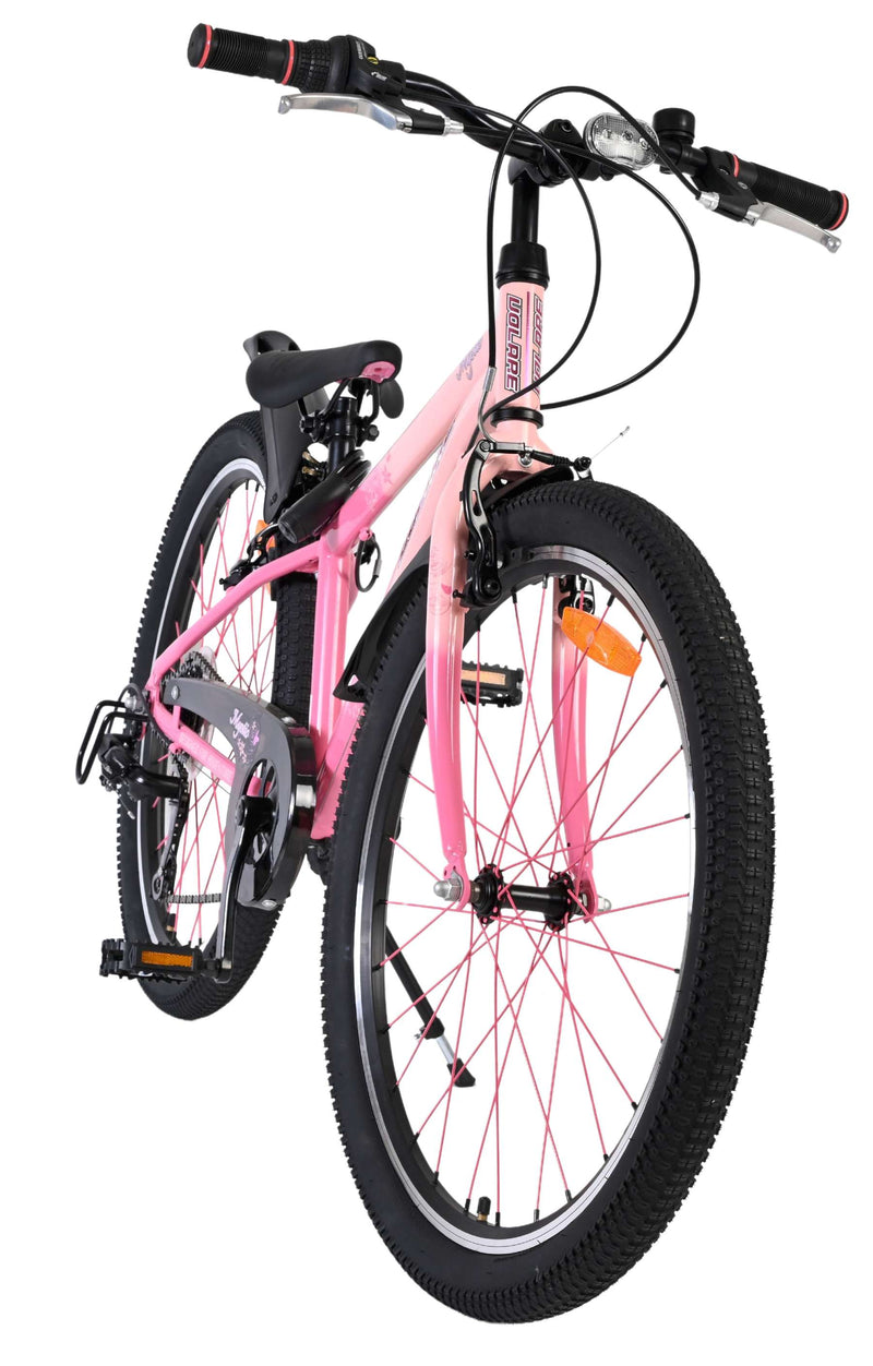 Chargez l'image dans la visionneuse de la galerie, Volare mystic kinderfiets - 24 inch - roze - 7 speed
