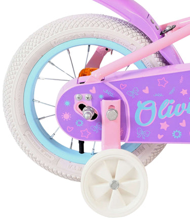 Volare olivia kinderfiets - meisjes - 12 inch - roze