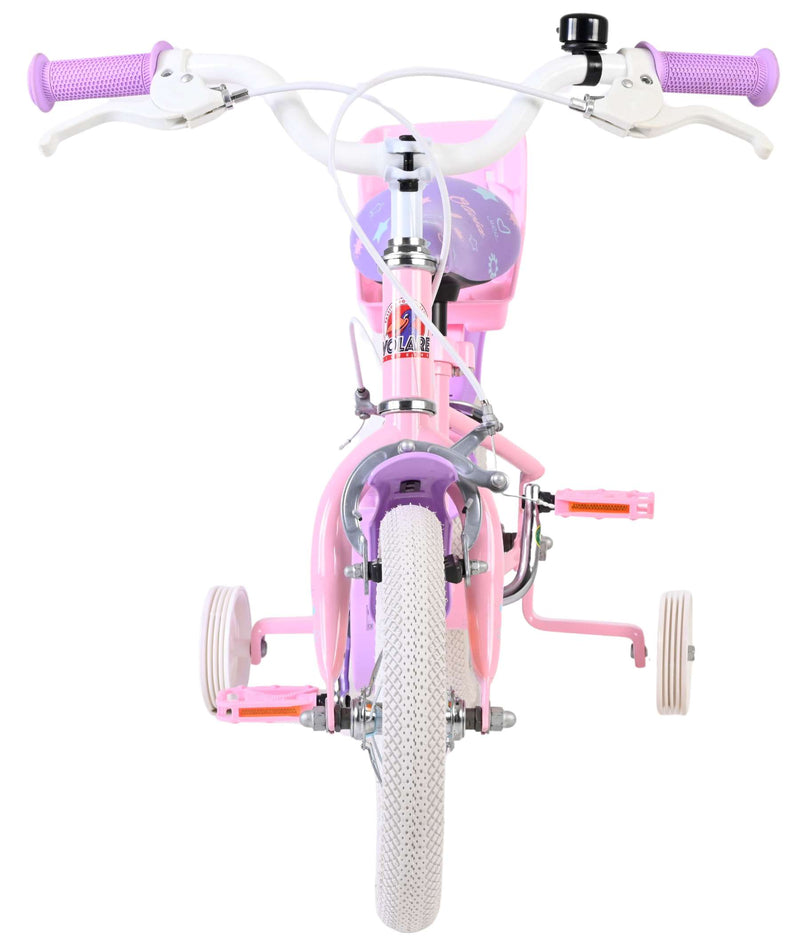 Load image into Gallery viewer, Volare olivia kinderfiets - meisjes - 12 inch - roze - twee handremmen

