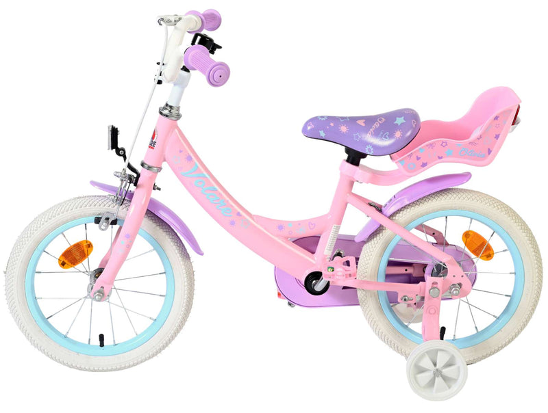 Afbeelding laden in galerijviewer, Volare olivia kinderfiets - meisjes - 14 inch - roze
