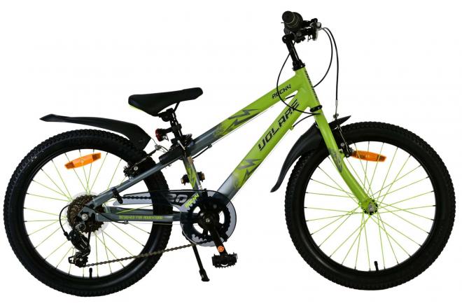 Load image into Gallery viewer, Volare rocky kinderfiets - 20 inch - 7 speed - groen grijs

