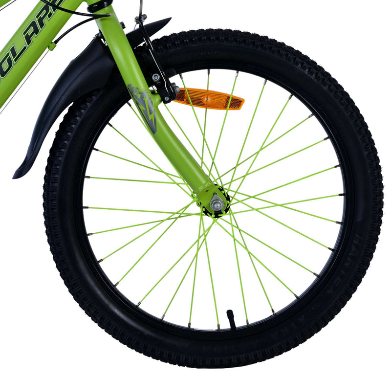 Load image into Gallery viewer, Volare rocky kinderfiets - 20 inch - 7 speed - groen grijs

