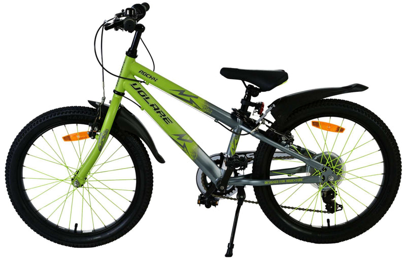 Load image into Gallery viewer, Volare rocky kinderfiets - 20 inch - 7 speed - groen grijs
