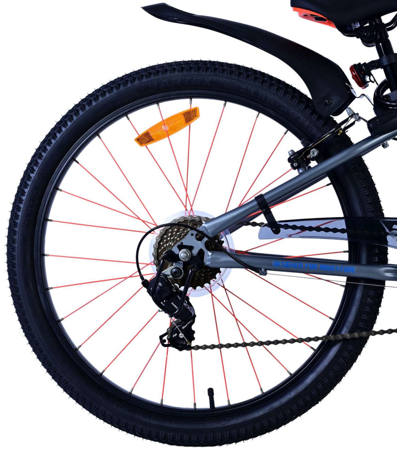 Load image into Gallery viewer, Volare rocky kinderfiets - 24 inch - blauw - 7 speed
