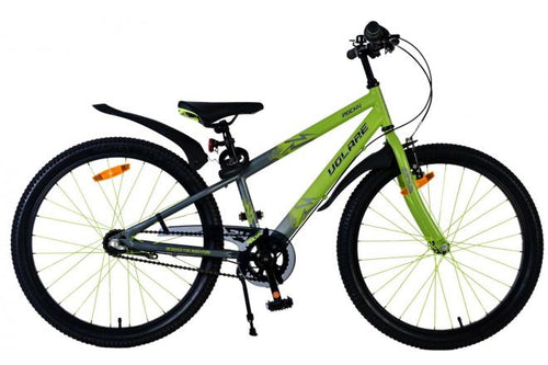 Volare rocky kinderfiets - 24 inch - groen - shimano nexus 3 versnellingen
