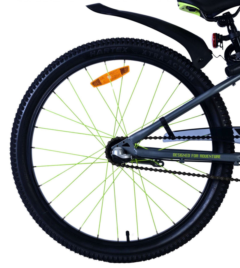 Load image into Gallery viewer, Volare rocky kinderfiets - 24 inch - groen - shimano nexus 3 versnellingen
