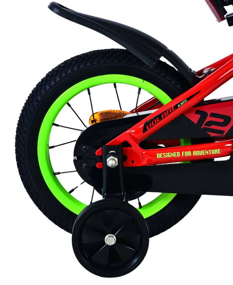 Chargez l'image dans la visionneuse de la galerie, Volare rocky kinderfiets - jongens - 12 inch - rood - twee handremmen
