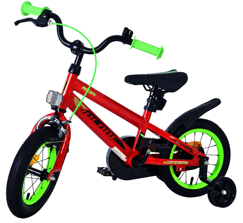 Chargez l'image dans la visionneuse de la galerie, Volare rocky kinderfiets - jongens - 12 inch - rood - twee handremmen
