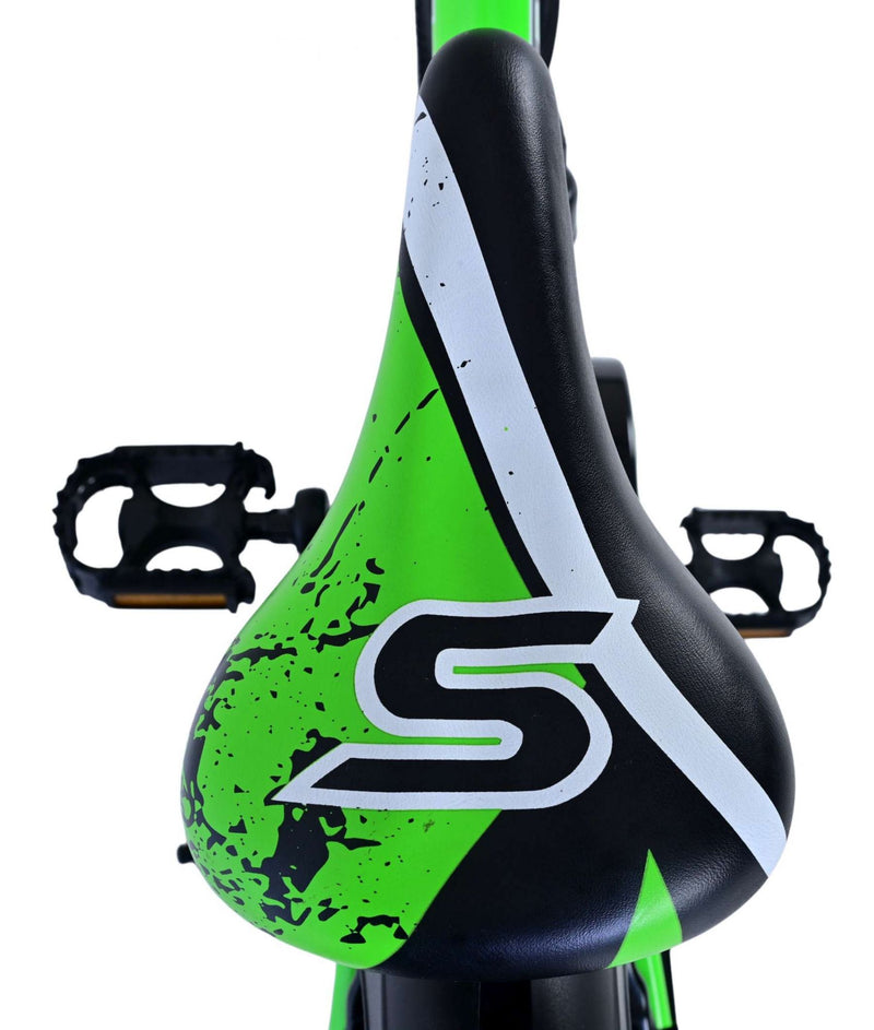 Load image into Gallery viewer, Volare sportivo kinderfiets - jongens - 24 inch - 7 speed - zwart groen
