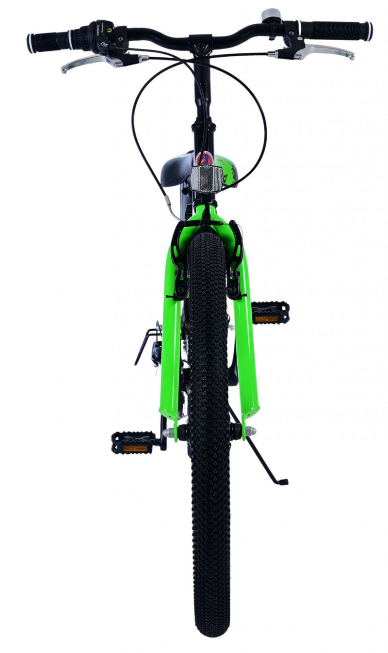 Load image into Gallery viewer, Volare sportivo kinderfiets - jongens - 24 inch - 7 speed - zwart groen
