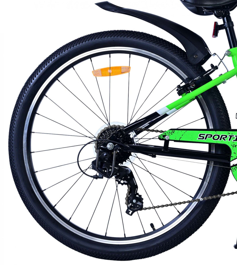 Load image into Gallery viewer, Volare sportivo kinderfiets – jongens – 26 inch – groen – 7 versnellingen

