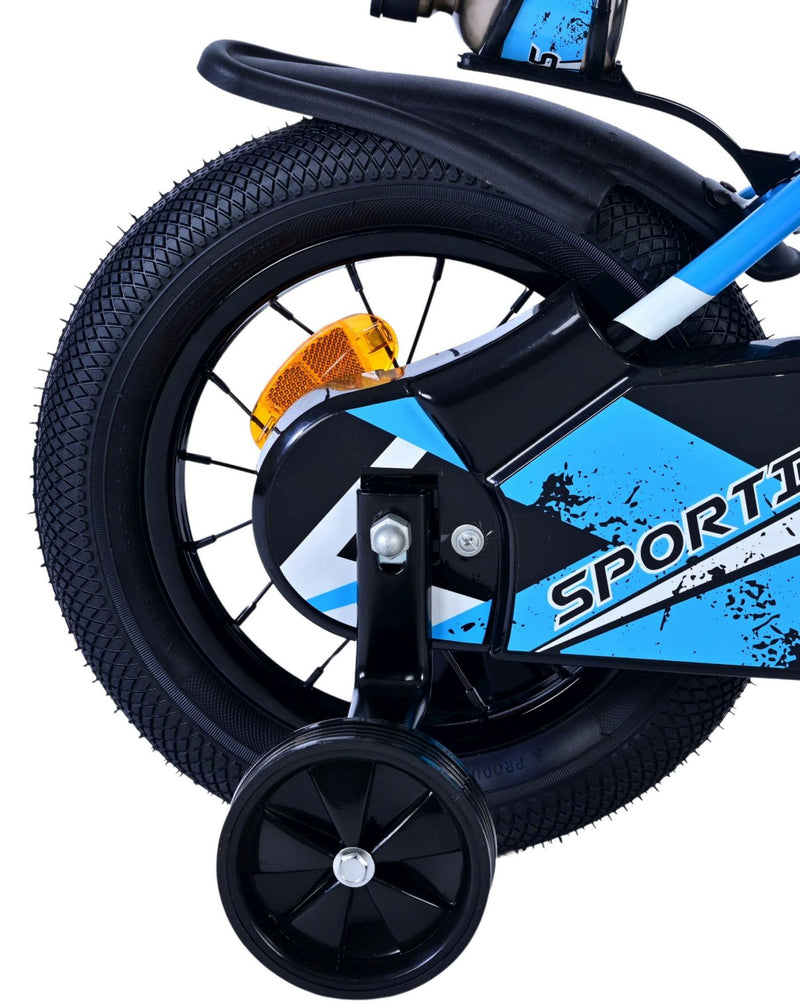 Load image into Gallery viewer, Volare sportivo kinderfiets - jongens - 12 inch - blauw zwart
