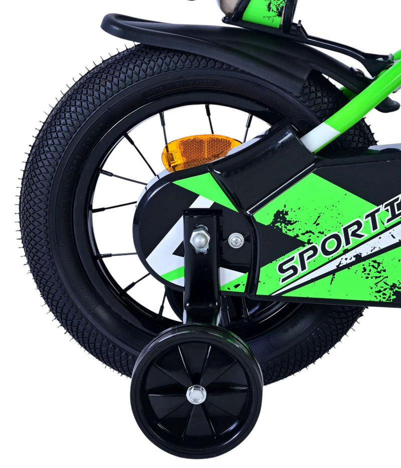 Load image into Gallery viewer, Volare sportivo kinderfiets - jongens - 12 inch - groen zwart
