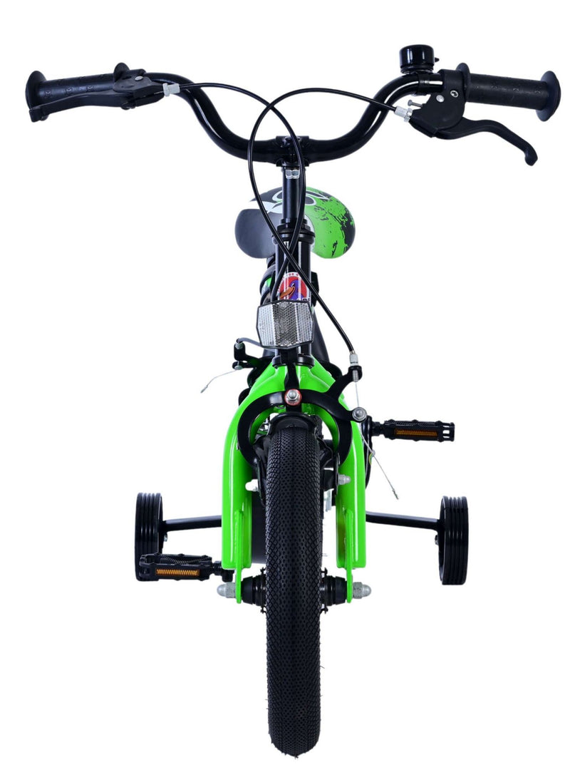 Load image into Gallery viewer, Volare sportivo kinderfiets - jongens - 12 inch - groen zwart - twee handremmen
