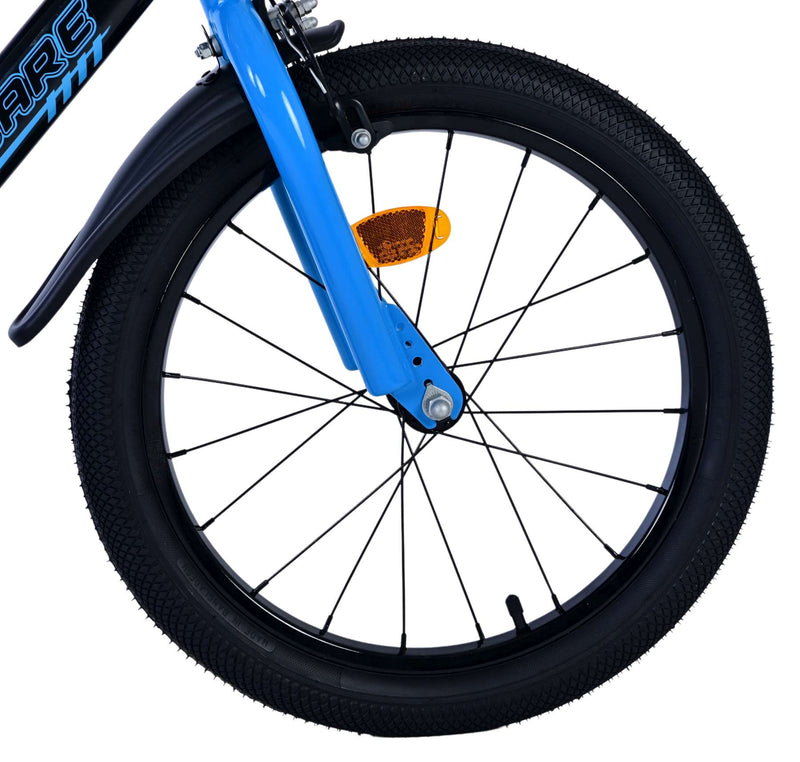 Load image into Gallery viewer, Volare sportivo kinderfiets - jongens - 18 inch - blauw zwart - twee handremmen
