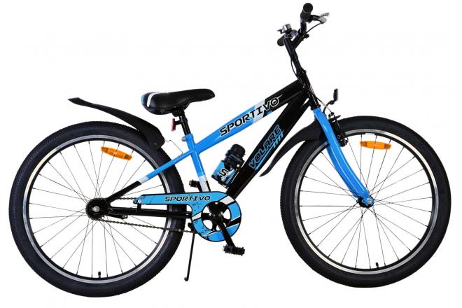 Load image into Gallery viewer, Volare sportivo kinderfiets - jongens - 24 inch - zwart blauw
