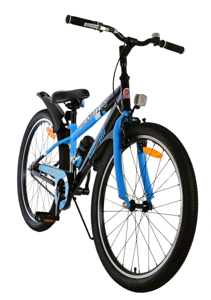 Load image into Gallery viewer, Volare sportivo kinderfiets - jongens - 24 inch - zwart blauw
