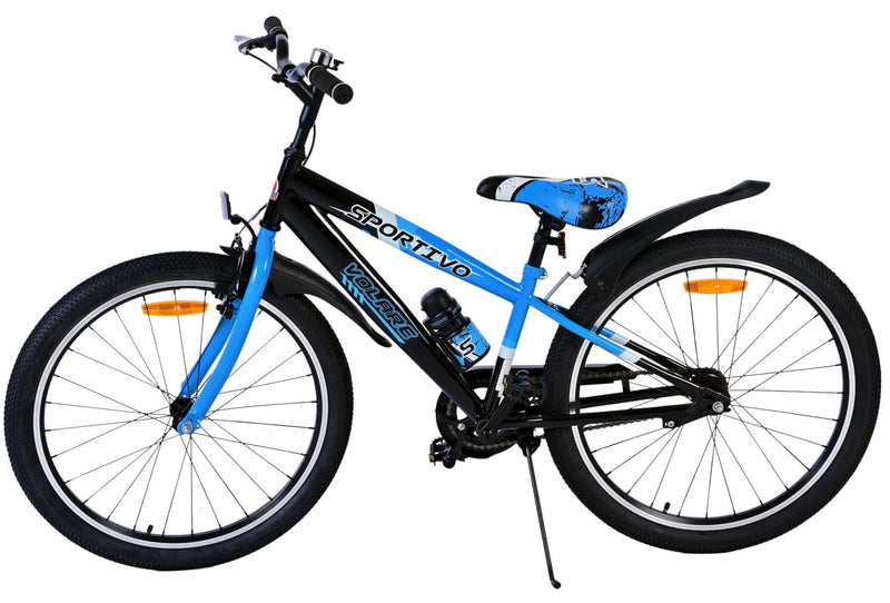 Load image into Gallery viewer, Volare sportivo kinderfiets - jongens - 24 inch - zwart blauw
