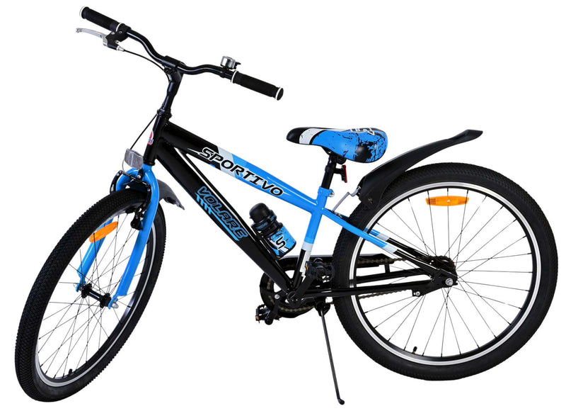 Load image into Gallery viewer, Volare sportivo kinderfiets - jongens - 24 inch - zwart blauw
