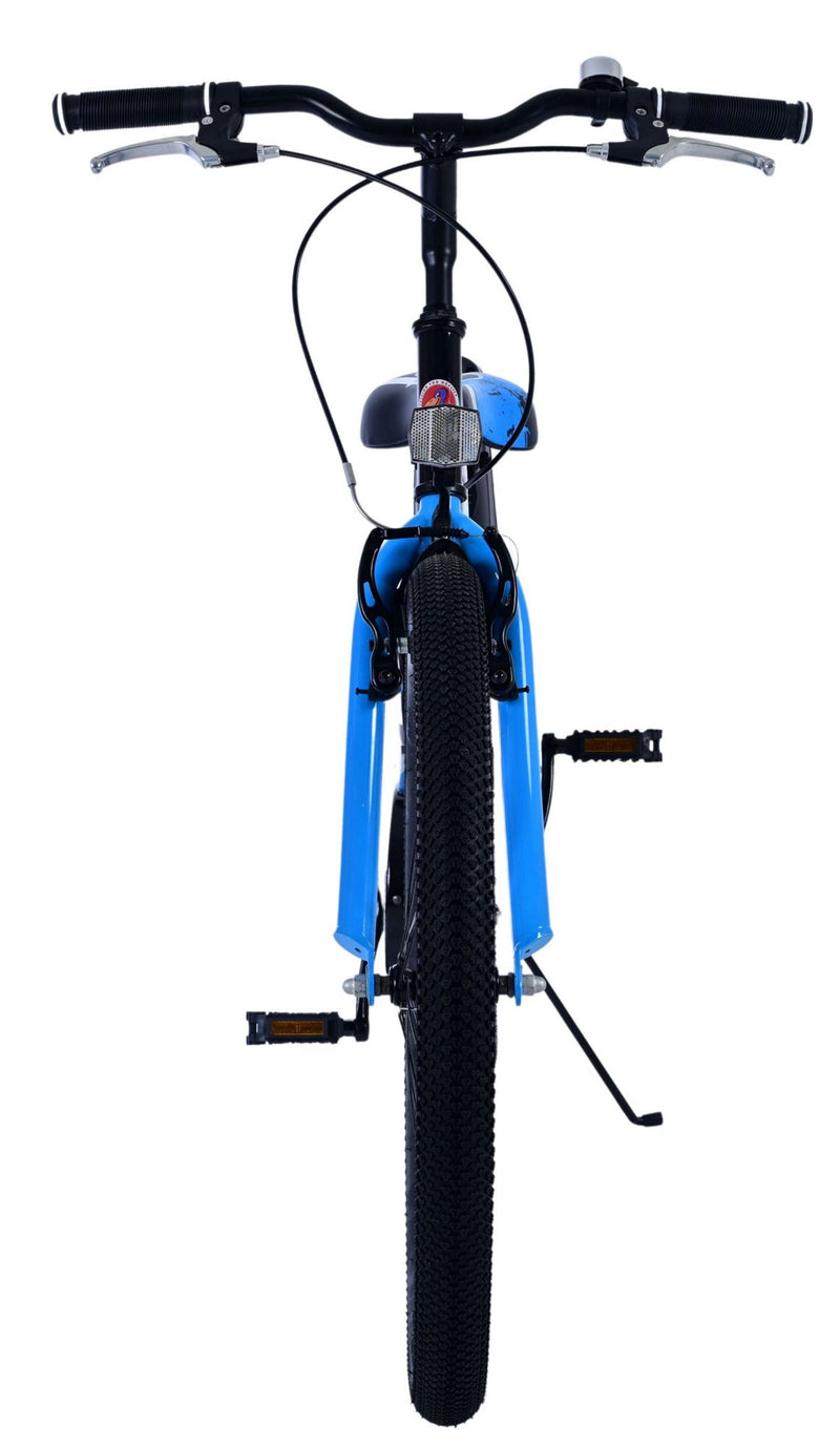 Load image into Gallery viewer, Volare sportivo kinderfiets - jongens - 24 inch - zwart blauw - twee handremmen
