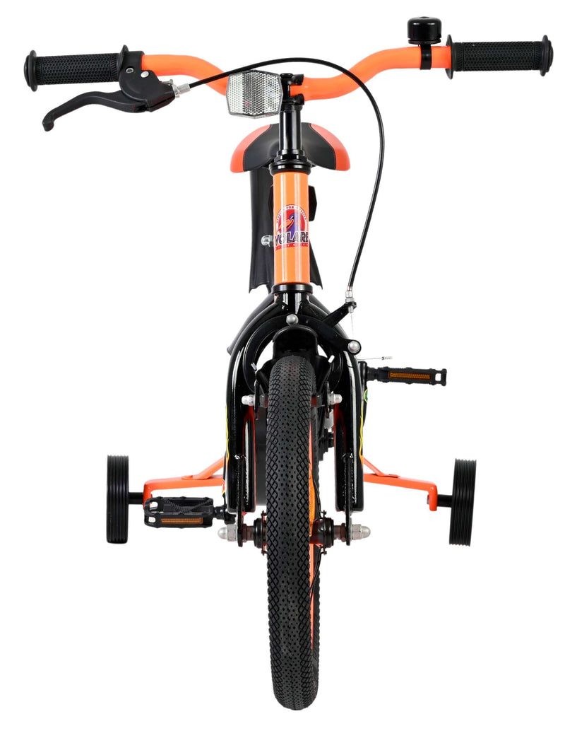 Chargez l'image dans la visionneuse de la galerie, Volare strike kinderfiets - jongens - 14 inch - zwart oranje
