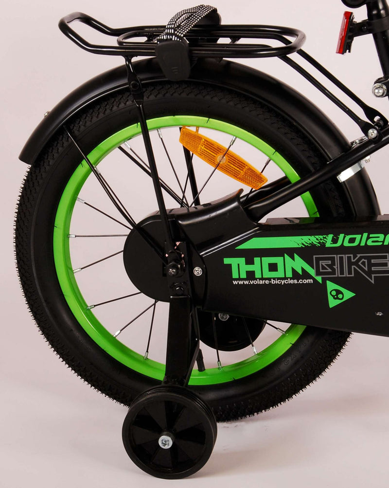 Load image into Gallery viewer, Volare Thombike Kinderfiets - Jongens - 16 inch - Zwart Groen
