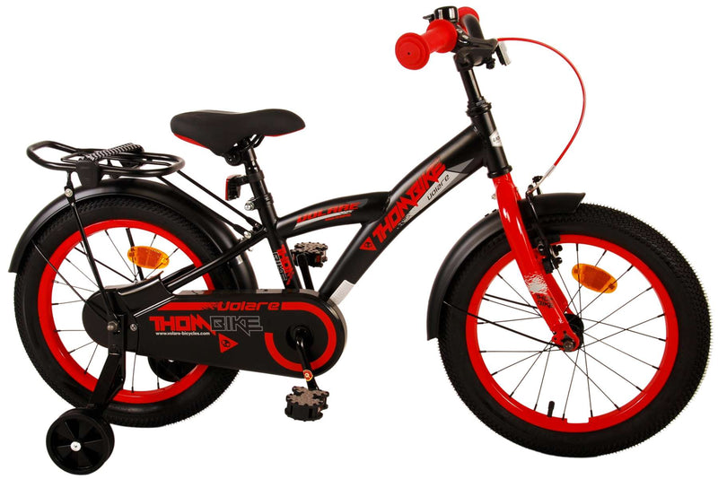 Load image into Gallery viewer, Volare Thombike Kinderfiets - Jongens - 16 inch - Zwart Rood
