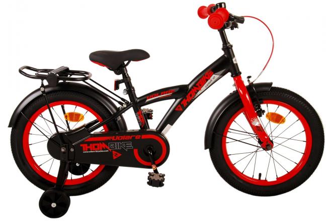 Load image into Gallery viewer, Volare Thombike Kinderfiets - Jongens - 16 inch - Zwart Rood
