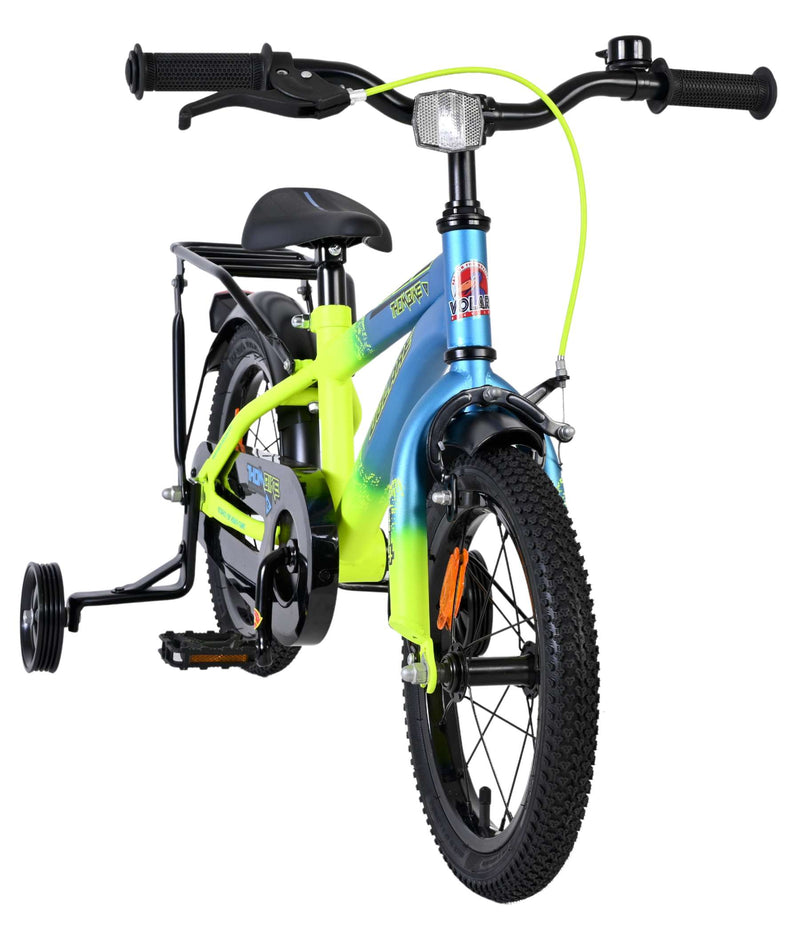 Afbeelding laden in galerijviewer, Volare thombike kinderfiets - jongens - 14 inch - blauw geel
