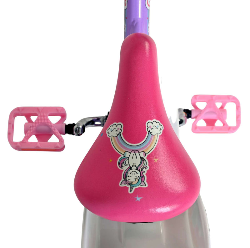 Load image into Gallery viewer, Volare unicorn kinderfiets - meisjes - 12 inch - paars
