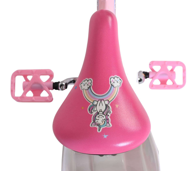 Load image into Gallery viewer, Volare unicorn kinderfiets - meisjes - 14 inch - roze
