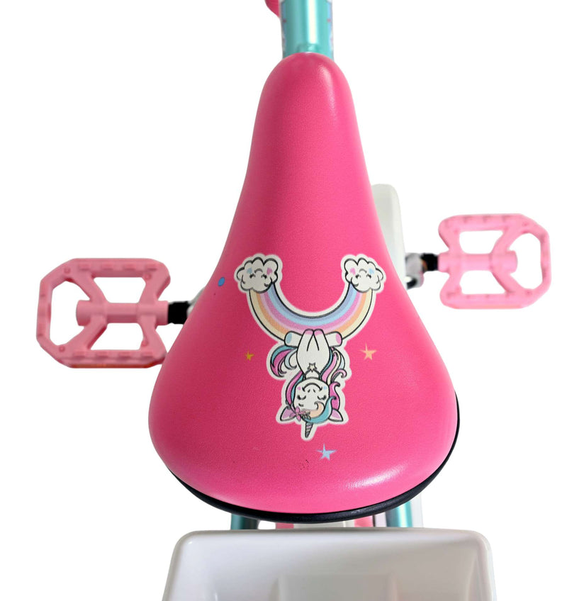 Laden Sie das Bild in Galerie -Viewer, Volare unicorn kinderfiets - meisjes - 16 inch - groen
