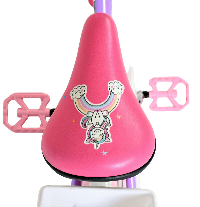 Load image into Gallery viewer, Volare unicorn kinderfiets - meisjes - 16 inch - paars
