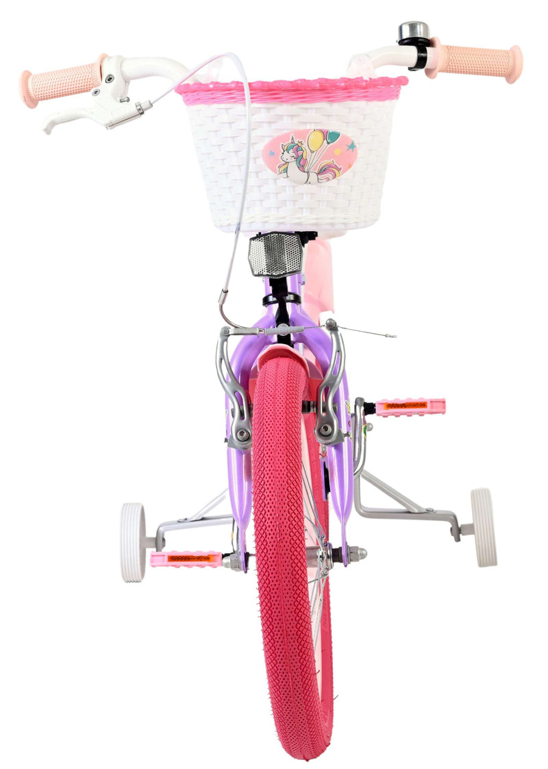 Load image into Gallery viewer, Volare unicorn kinderfiets - meisjes - 16 inch - paars
