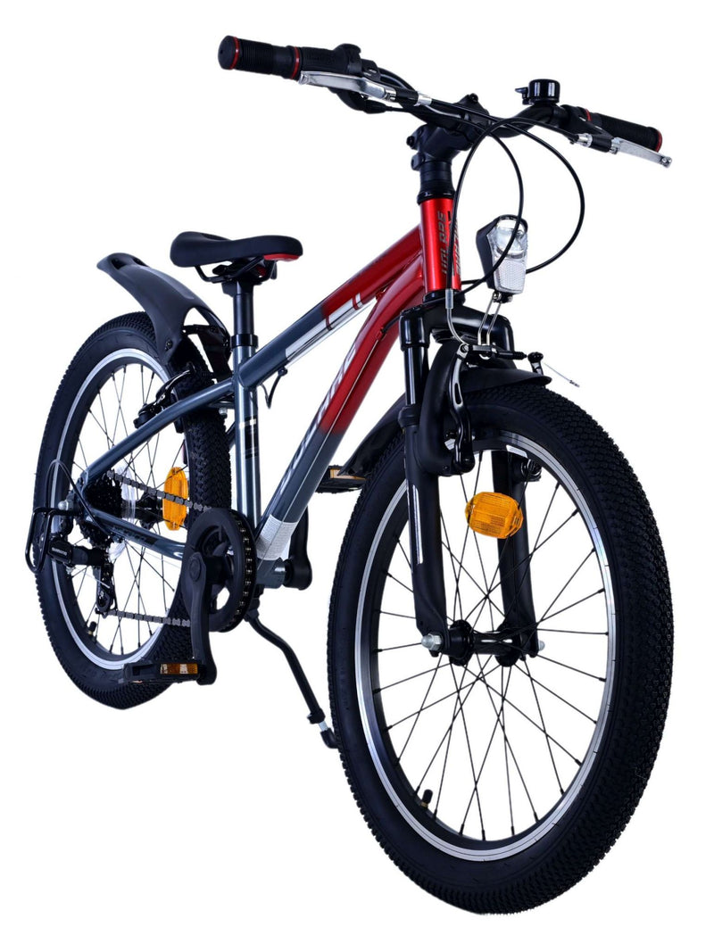Load image into Gallery viewer, Volare xc race kinderfiets - 20 inch - 7 speed - rood grijs
