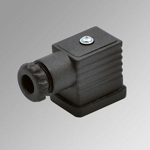 Metal work stekker atex ii 22mm zwart